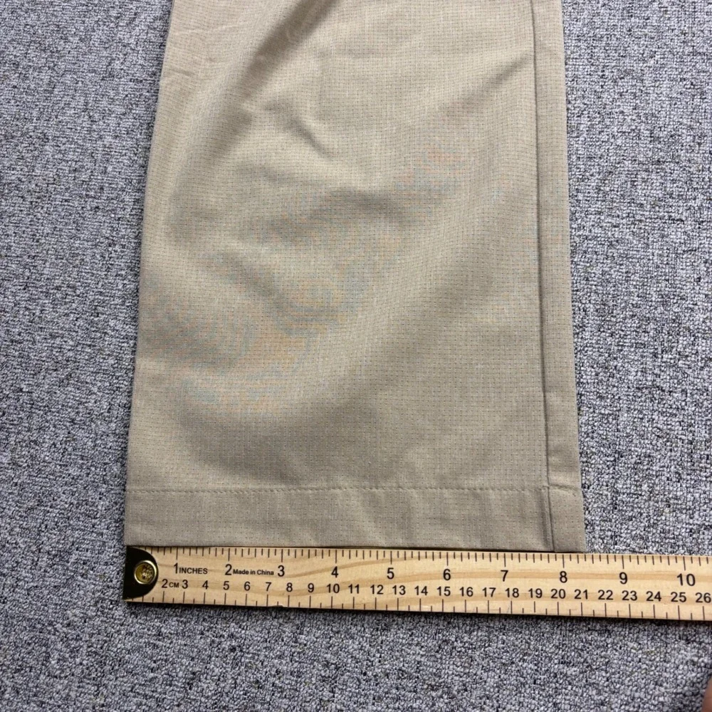 Under Armour Pants Mens 38x32 Performance Golf Tan Straight Fit Stretch